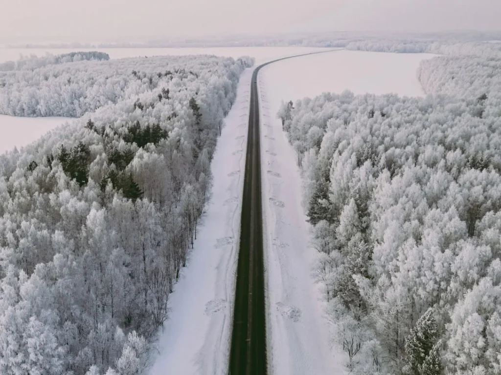 winter road