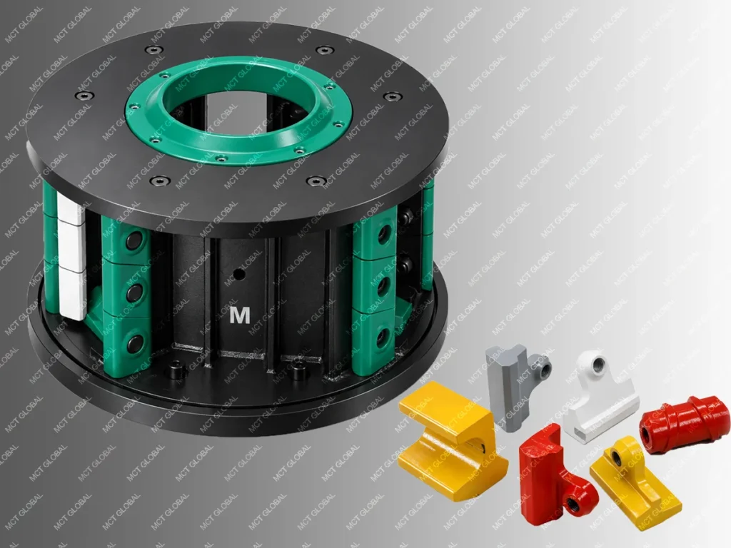 MCT VSI rotor and rotor tips