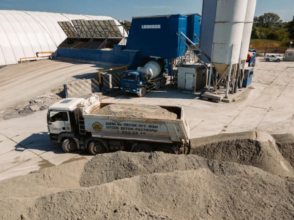 construction sand