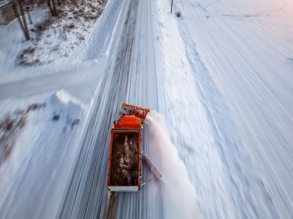 snowplow truck