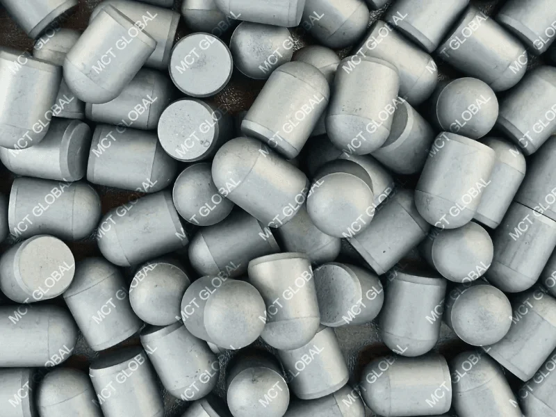 MCT-carbide inserts for snowplows-bullet shaped