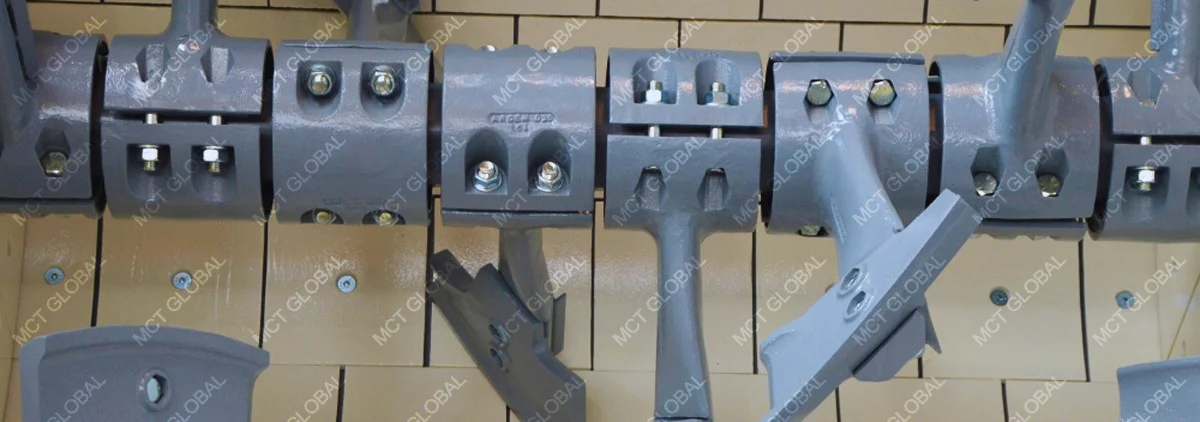 concrete mixer blades and arms