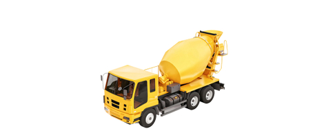 Concrete mixer truck